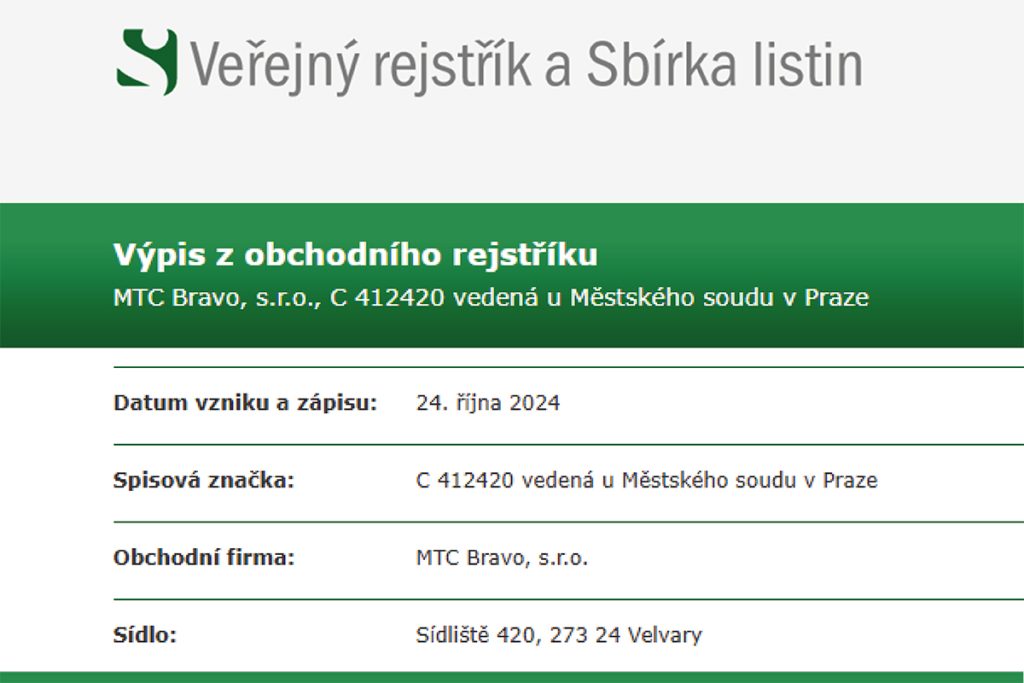 MTC Bravo s.r.o. - METAL TRADE COMAX, a.s.
